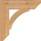 Ekena Millwork Thorton Slat Smooth Bracket, Western Red Cedar, 3 1/2"W x 16"D x 16"H BKT04X16X16THR06SWR - alternate 2